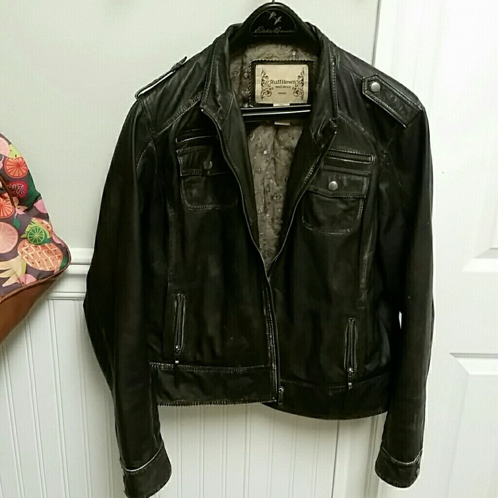 Leather jacket